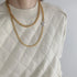 long combination necklace